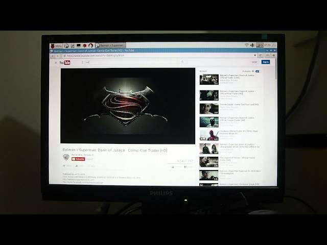 Watch Youtube on Raspberry Pi 3/built-in WiFi