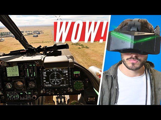 DCS OH-58D Kiowa | Made for VIRTUAL REALITY!  | Pimax Crystal