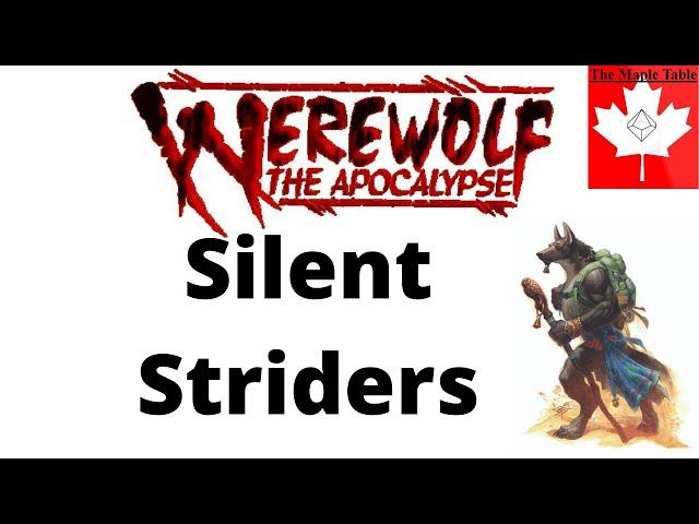 Silent Striders - Tribe lore Werewolf the Apocalypse