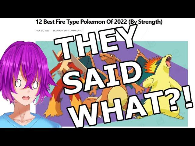 This article is HILARIOUSLY WRONG | Retro Dodo's 12 best Fire type Pokemon of 2022