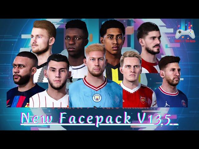 PES 2021 | NEW FACEPACK  V135 - SIDER VERSION = SOMAA | KITMAKER