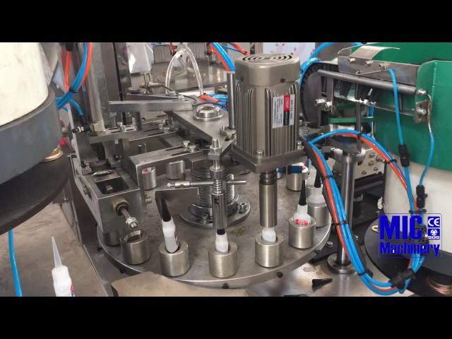 502 glue automatic bottling filling  and capping machine