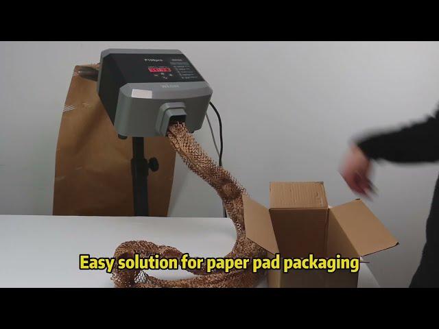 WiAIR paper cushion machine, can fill the space with both folding paper and honeycomb paper