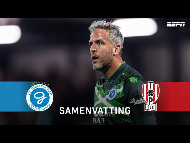 HATTRICK voor 'GOOD OLD' Ralf SEUNTJENS in EEN HELFT  | Samenvatting De Graafschap - TOP Oss