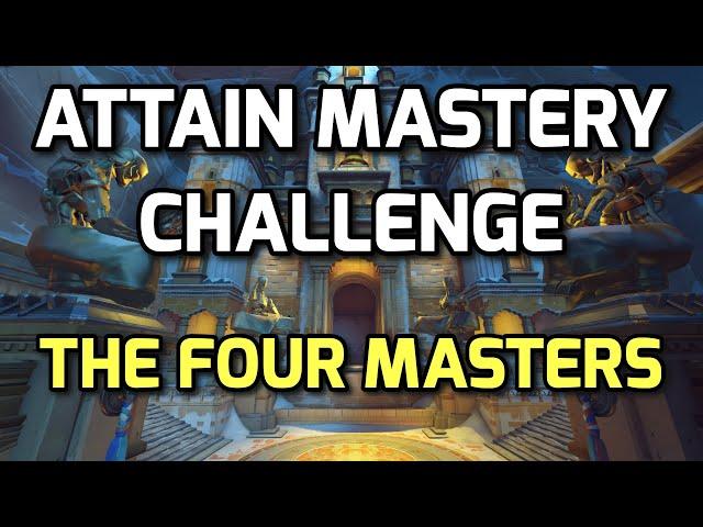 Overwatch 2 Attain Mastery Challenge Guide: Gaze of the Four Masters