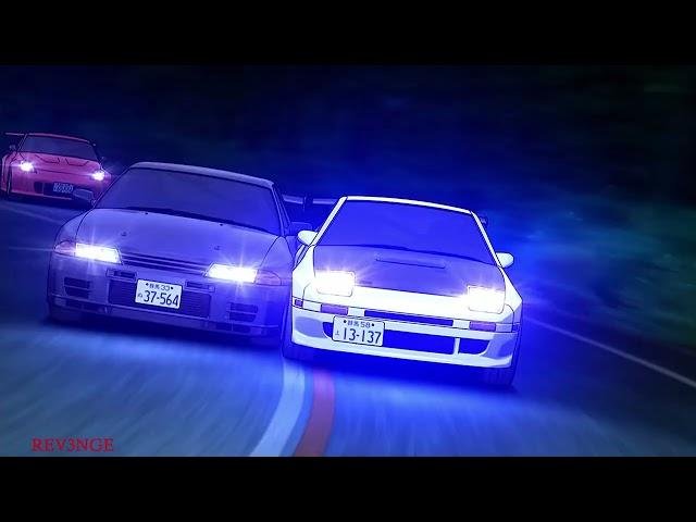 INITIAL D edit  (Miss you sped up)