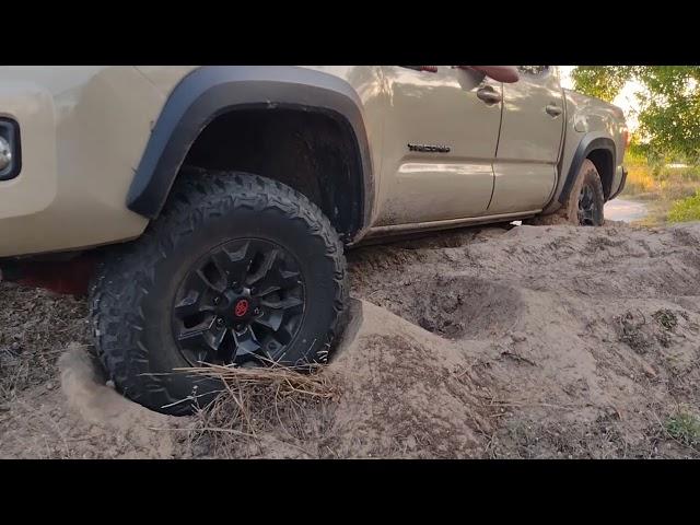 Toyota Tacoma! Crawl control won't make this