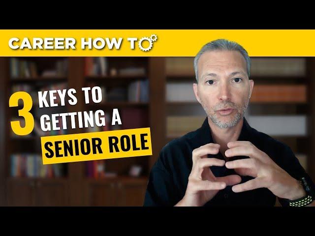 Executive Job Interview Tips: 3 Keys to Getting a Senior Role