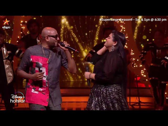 Thilana Thilana song by #BennyDayal | Super Singer Season 9