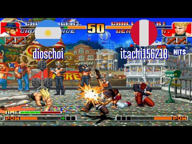 FT5 @kof97: dioschoi (AR) vs itachi156218 (PE) [King of Fighters 97 Fightcade] Dec 23