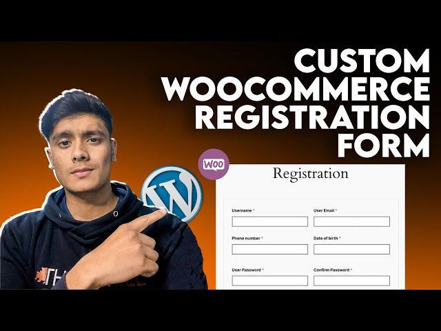 How to Create Custom WooCommerce Registration Form? (Shipping/Billing & Custom Fields)