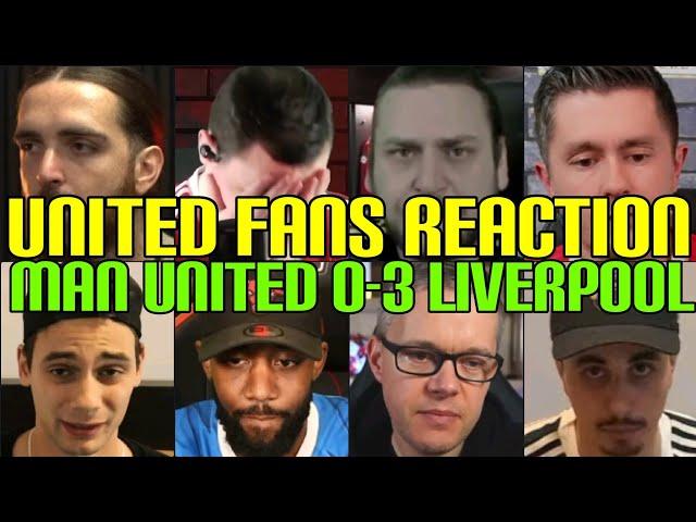 ANGRY  UNITED FANS REACTION TO MAN UNITED 0-3 LIVERPOOL | FANS CHANNEL