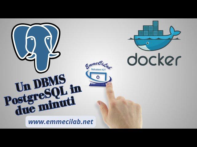 DOCKER IN PRATICA | DBMS Postgres con client