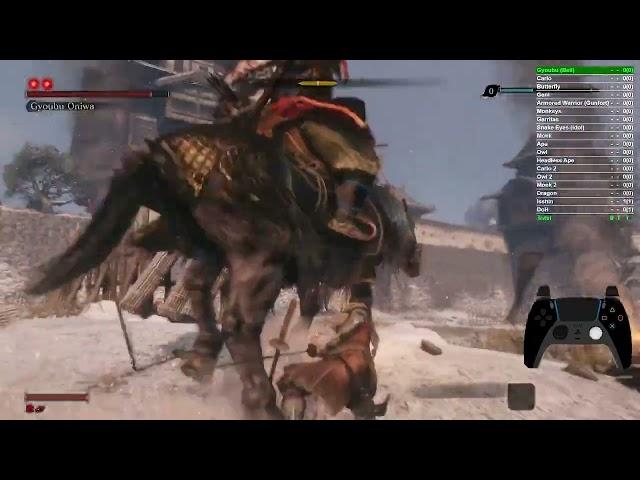 No-Hit Sekiro All Memories AP1, Demon Bell + Charmless, Sword Only/No skills