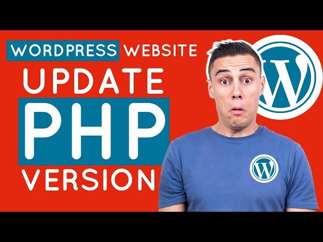 How do I update my wordpress websites PHP version???