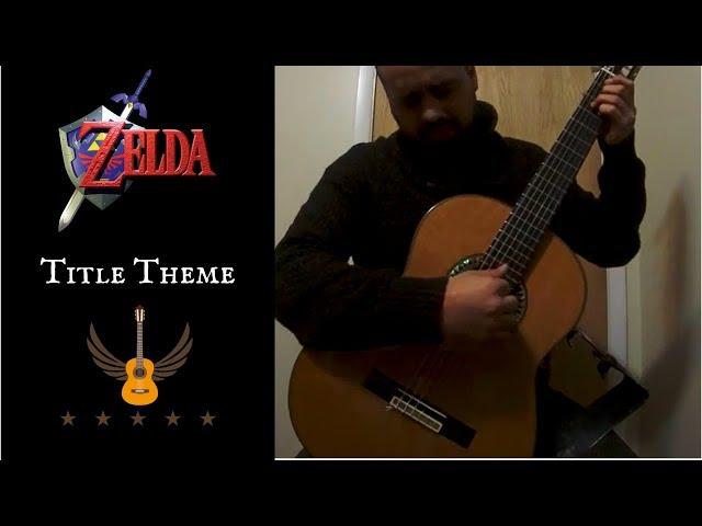 Ocarina of Time Title Theme Guitar | Zelda Guitar Cover (Tabs)