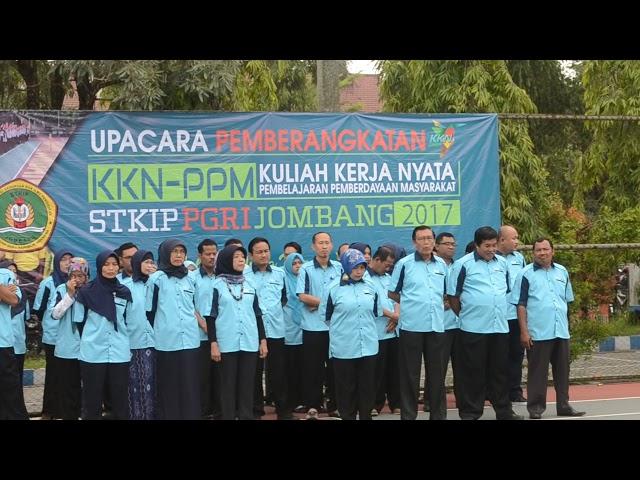 Upacara Pemberangkatan KKN PPM 2017 STKIP PGRI Jombang