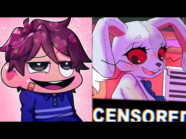 Mr Incredible Becoming Uncanny (Vanessa x Roxanne Wolf x Vanny FULL) | FNAF Animation