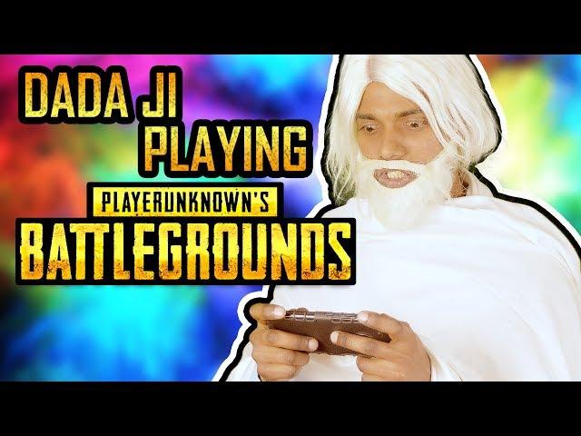 Dada Ji Playing PUBG MOBILE GAME | Hindi Comedy | Pakau TV Channel