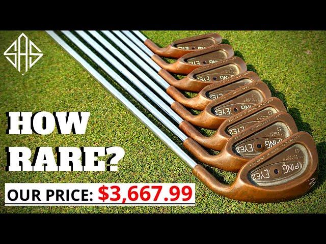 HOW EXPENSIVE AND RARE ARE THESE PING COPPER IRONS!?