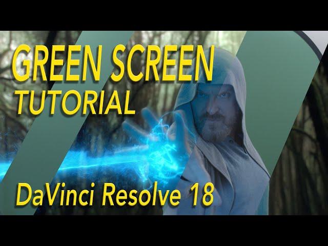 Quick and Easy Green Screen with 3D Keyer (DaVinci Resolve 18 Tutorial - Beginner)