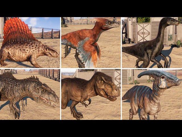 ALL DINOSAURS (Dominion Biosyn Expansion DLC) - Jurassic World Evolution 2