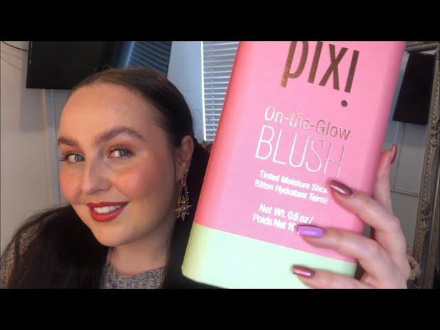 Pixi beauty on the glow blush application and review | pixi beauty blush review | pixi review