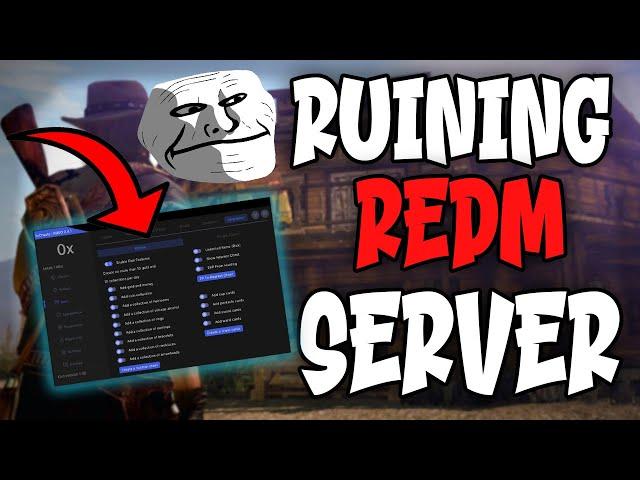 Ruining Red Dead RP Servers With Mod Menu