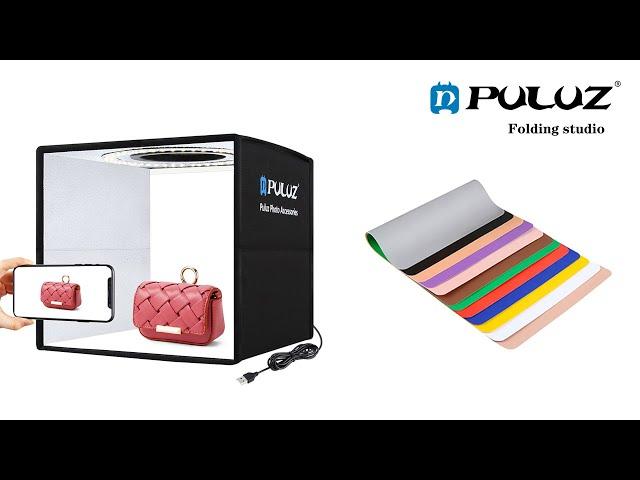 PULUZ 25cm Folding Portable Photo High CRI Lighting Studio