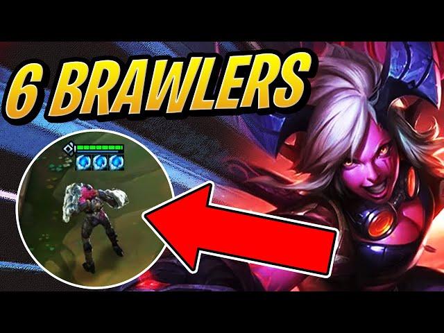 This 6 BRAWLERS Team Is TOO OVERPOWERED?! | Teamfight Tactics | TFT | League of Legends Auto Chess