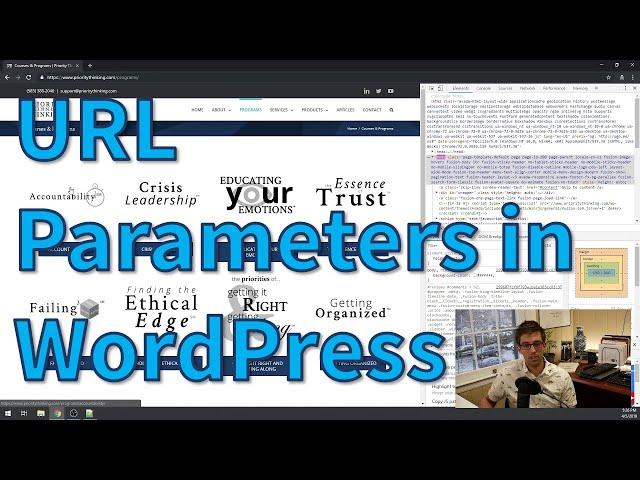 Pass Information Between Pages in WordPress Using URL Parameters