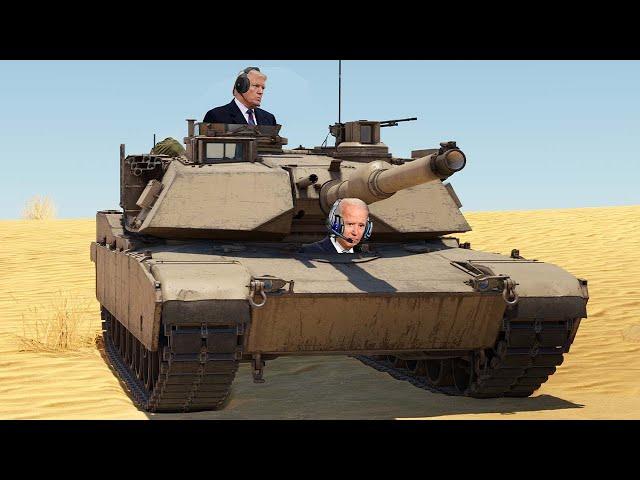 Trump and Biden Play War Thunder