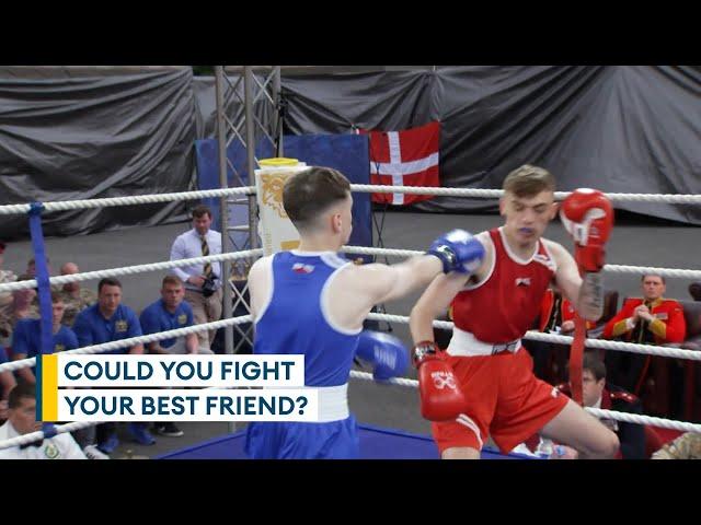 Full fight: Best friends collide in Army boxing debuts
