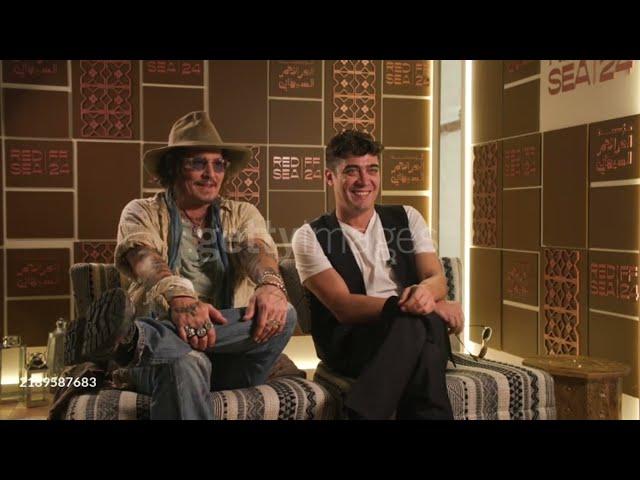 Johnny Depp & Riccardo Scamarcio Discuss “Modì” | Red Sea Film Festival 2024