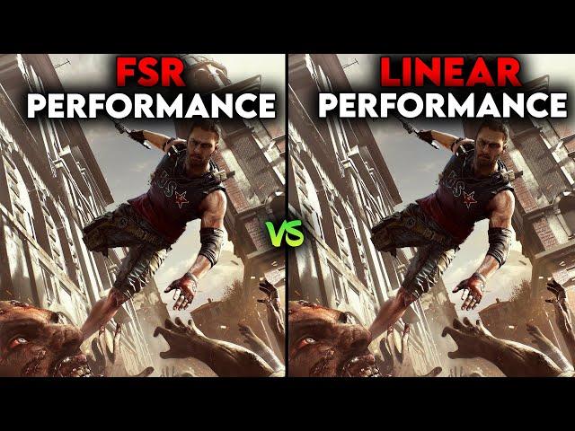 Dying Light 2 - FSR Performance vs Linear Performance - Comparison Test