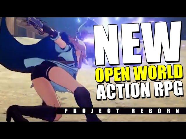 NEW Genshin-like ARPG! Project Reborn Gameplay Trailer Extended - Inside The Developer Narx Games