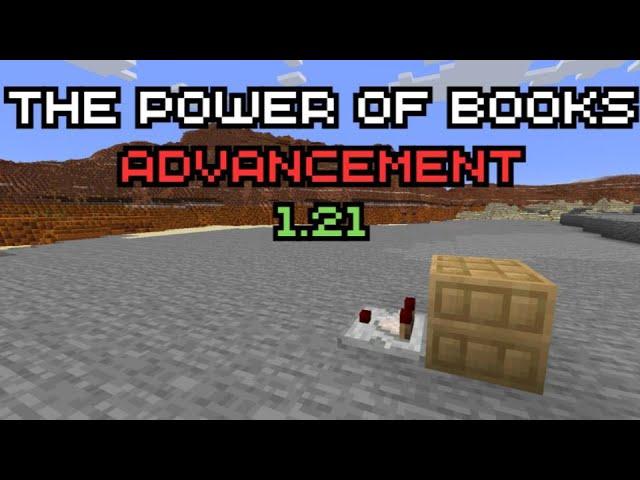 Minecraft 1.21 "The Power Of Books" Advancement Tutorial