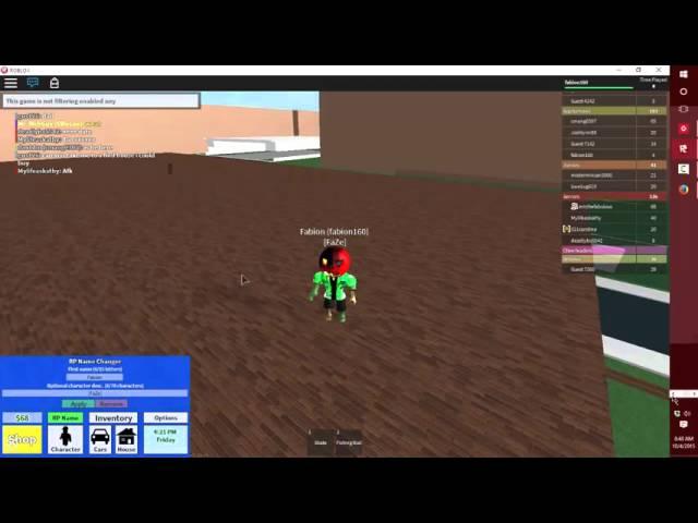 ROBLOX -- Disable FilteringEnabled [UPDATE]