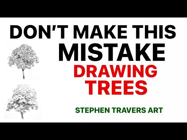 Don't Make This Mistake Drawing Trees - Here's a Better Way