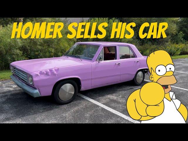 Homer Simpson Voiceover - Selling his Junkerolla