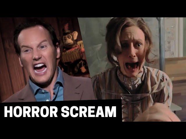 [HORROR SCREAM] Patrick Wilson Scares Vera Farmiga during The Conjuring 3 recordings