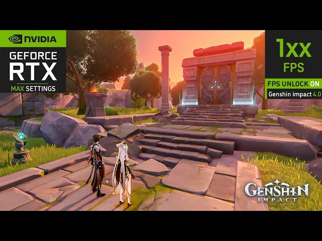 GENSHIN IMPACT 4.0 Cecilia Garden Submerged Valley II | NVIDIA GEFORCE RTX 3090 24GB