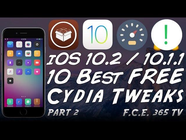 Top 10 Best Free Cydia Tweaks for iOS 10.2 Jailbreak (Part 2)