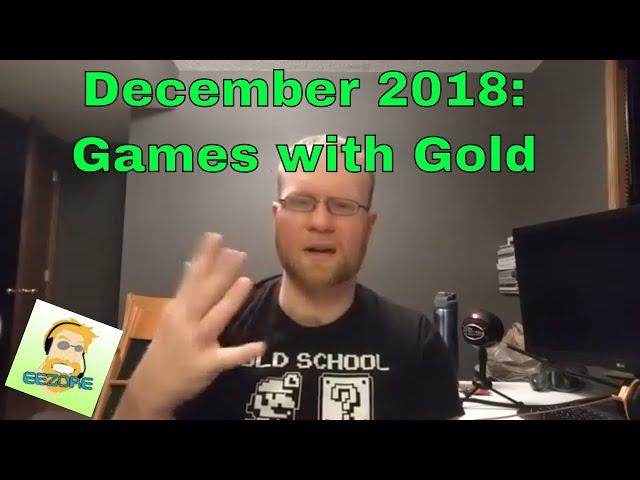 December 2018 Games With Gold