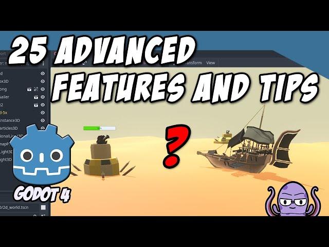 25 (more) advanced Godot tips and tricks