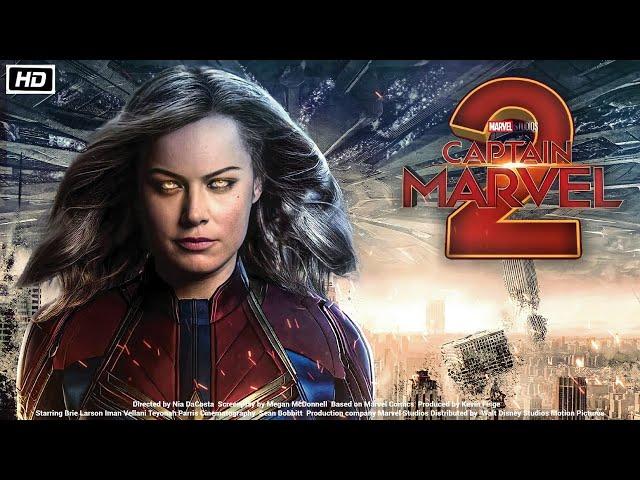 Captain Marvel 2 | FULL MOVIE 4K HD FACTS | Brie Larson | MCU Movie | Megan McDonnell | Kevin Feige