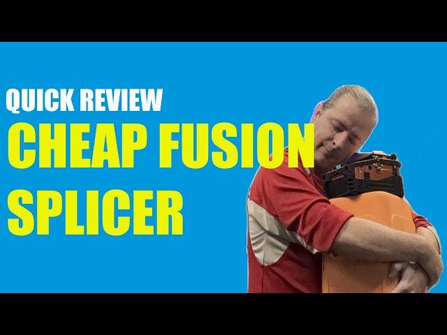 Doing Fiber In-House: Fast Review of Affordable Fusion Splicer