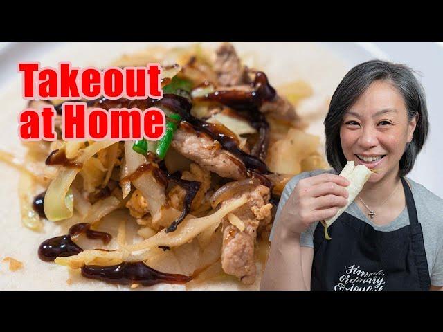 Forget TAKEOUT - Moo Shu Pork at Home