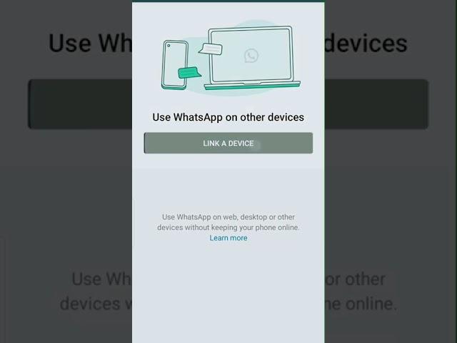 Whatsapp Multi device beta remove || Whatsapp Removed Multi Device Beta Update #shorts