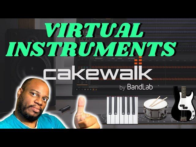 How to Use Virtual Instruments in Cakewalk by Bandlab - (SI Instruments) - Tutorial